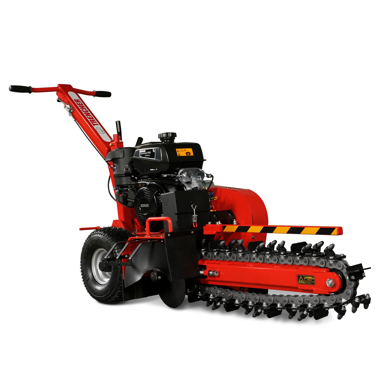 14HP 429cc KOHLER E-start 24'' Ditching Mini Trencher , TCR1500