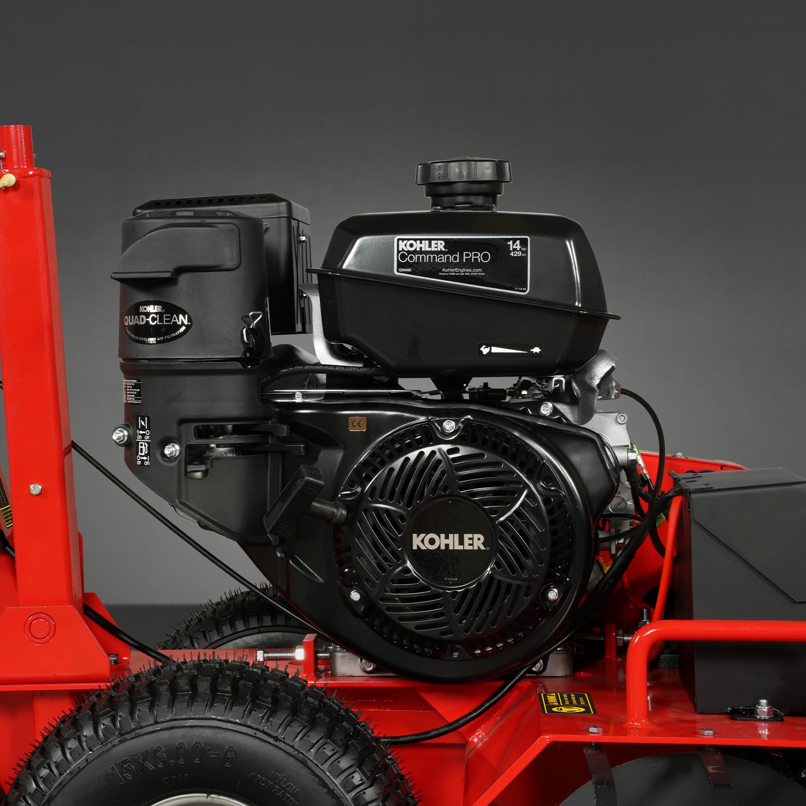 14HP 429cc KOHLER E-start 24'' Ditching Mini Trencher , TCR1500