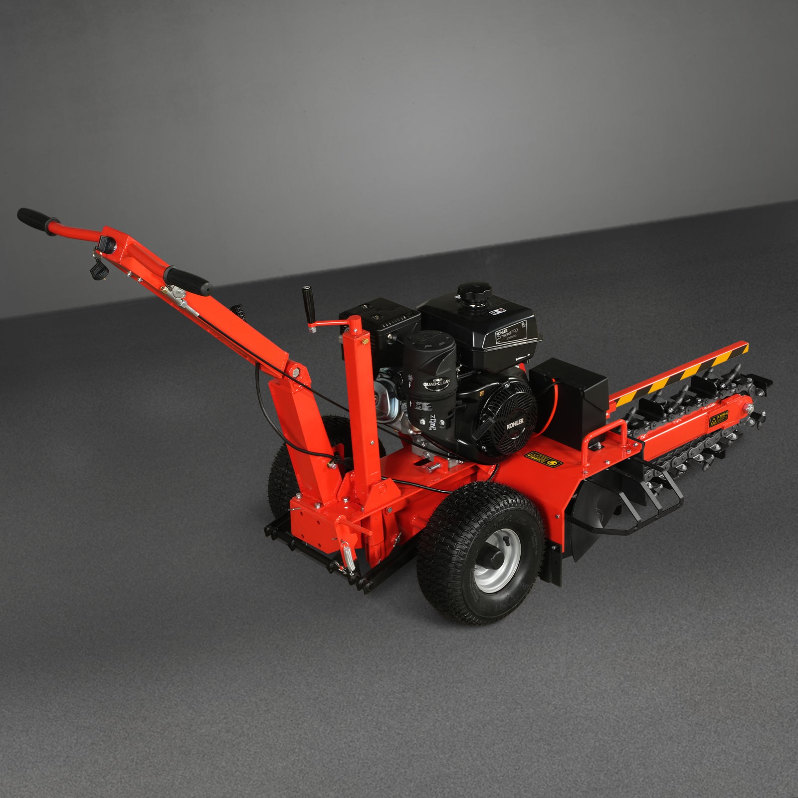 14HP 429cc KOHLER E-start 24'' Ditching Mini Trencher , TCR1500