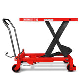 Mobile Scissor Lift Table Cart 2200lb Capacity,Platform Size39.4" x 20.2",Height39.4"