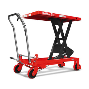 Mobile Scissor Lift Table Cart 2200lb Capacity,Platform Size39.4" x 20.2",Height39.4"