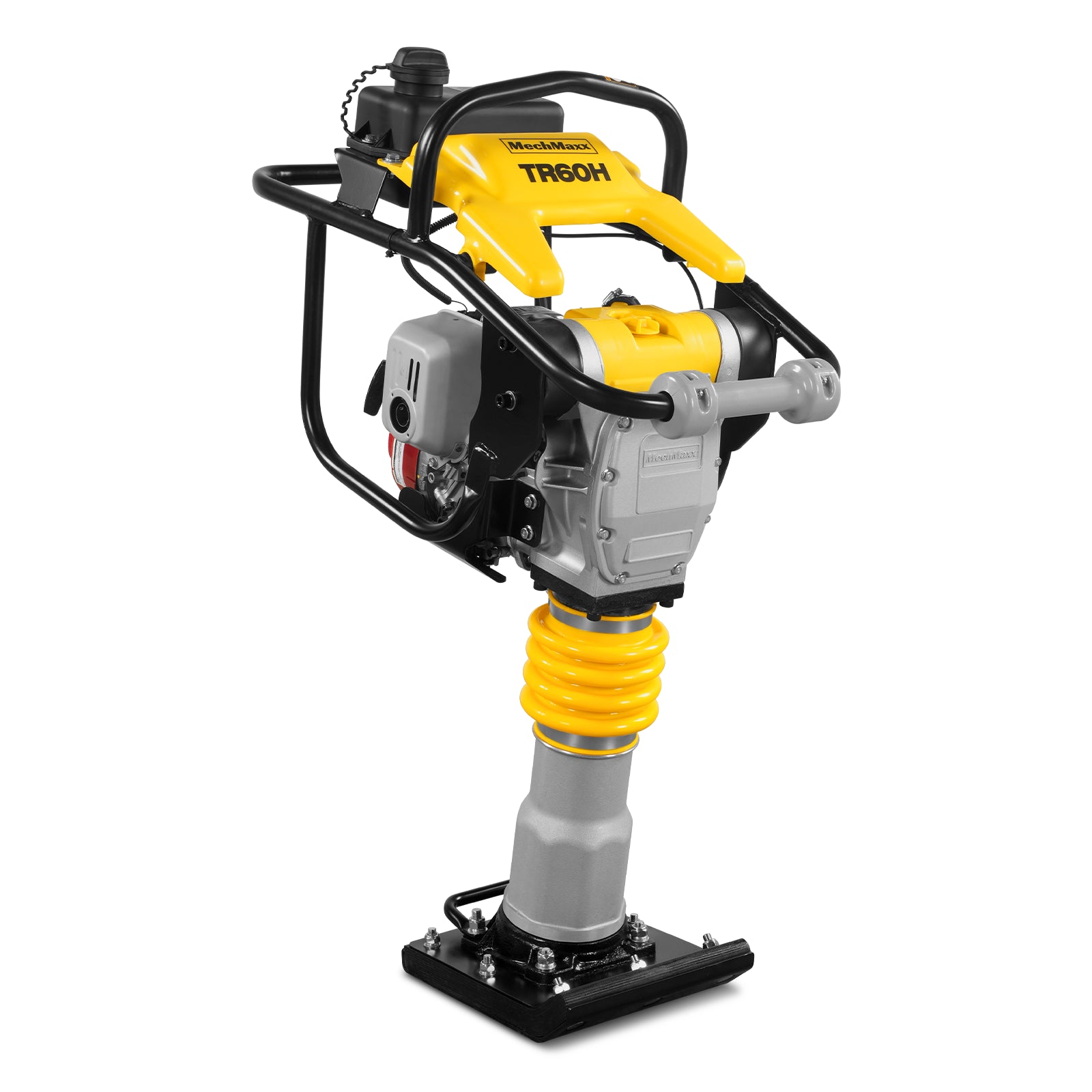Honda GX100 Tamping Rammer with Wheel Kit, 2250 lb Impact Force Jumping Jack Tamper Compactor for Soil, Gravel, Backfill and Foundation, TR60H