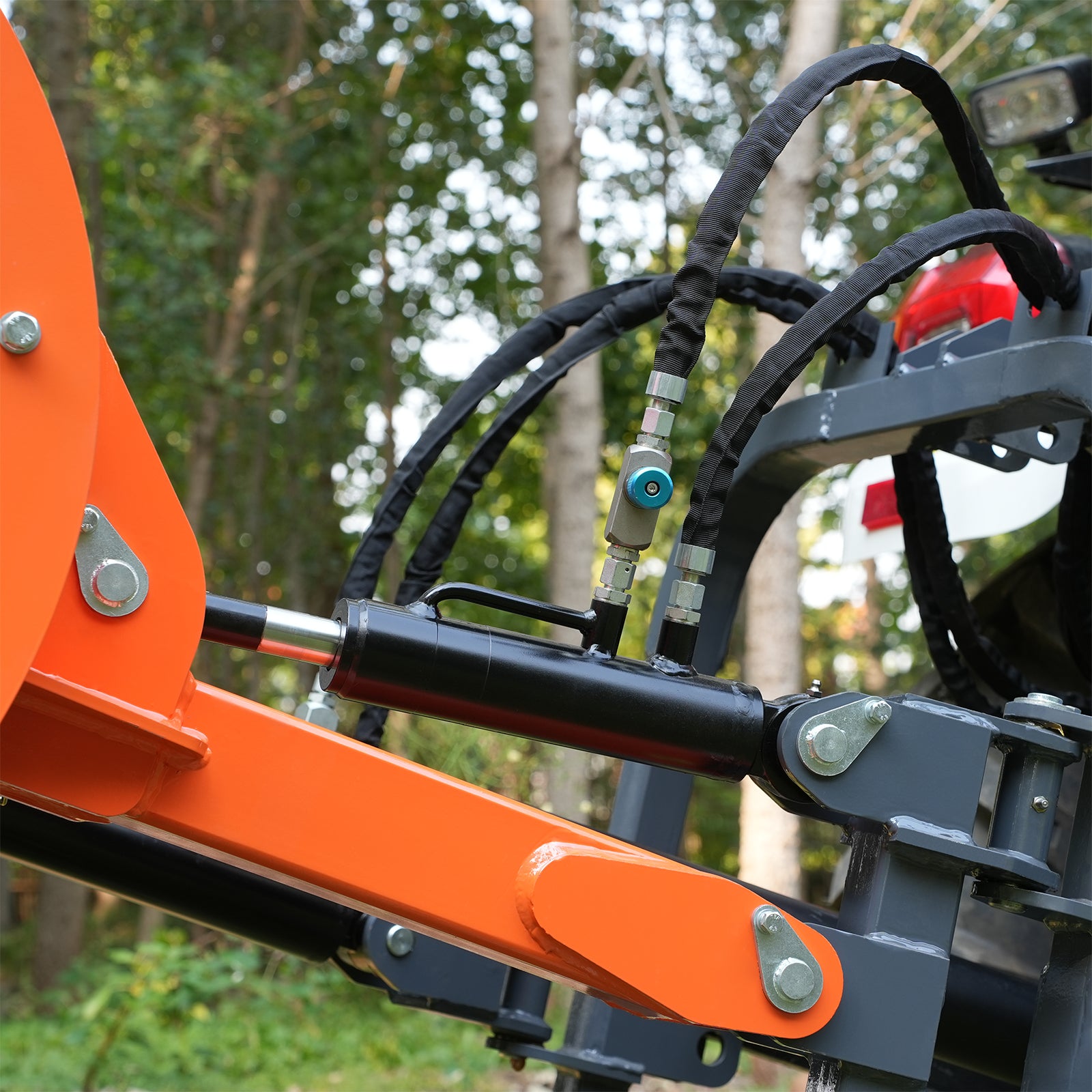 24'' Cutting Wheel Hydraulic Cylinders Stump Grinder, (PTO Shaft Included with Slip Clutch) , 35-60hp,  TSG61