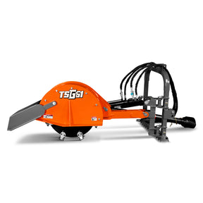 24'' Cutting Wheel Hydraulic Cylinders Stump Grinder, (PTO Shaft Included with Slip Clutch) , 35-60hp,  TSG61