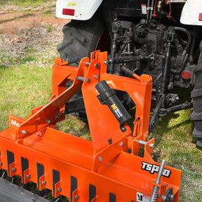 60" Heavy Duty Soil Pulverizer,  Single Spiked Roller,  21 Shanks,  Category 1 and 2,  3 Point Hitch Tractor Attachment,  TSP60