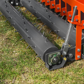60" Heavy Duty Soil Pulverizer,  Double Spiked Roller,  21 Shanks,  Category 1 and 2,  3 Point Hitch Tractor Attachment,  TSP60D