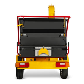 35hp 1000cc ZONSEN E-Start 8 inch Gas Powered Wood Chipper with Intelligent Hydraulic Feeding System , TX1000