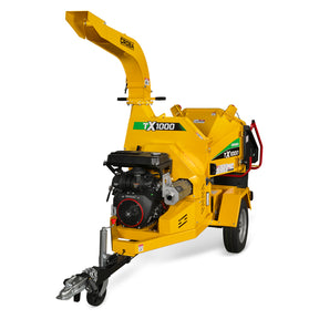 35hp 1000cc ZONSEN E-Start 8 inch Gas Powered Wood Chipper with Intelligent Hydraulic Feeding System , TX1000
