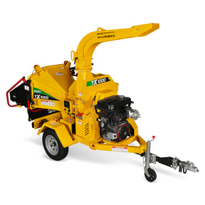 35hp 1000cc ZONSEN E-Start 8 inch Gas Powered Wood Chipper with Intelligent Hydraulic Feeding System , TX1000