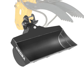 Tilting Bucket for Mini Compact Excavator MEC17 (SKU: 150533; 150534）