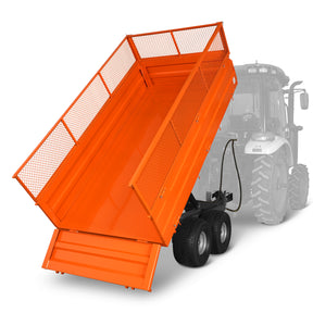 MechMaxx 2-Ton Capacity Heavy-Duty Dump Trailer,  DT4X8W