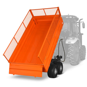 MechMaxx 2-Ton Capacity Heavy-Duty Dump Trailer,  DT4X8W