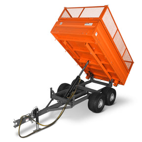 MechMaxx 2-Ton Capacity Heavy-Duty Dump Trailer,  DT4X8W