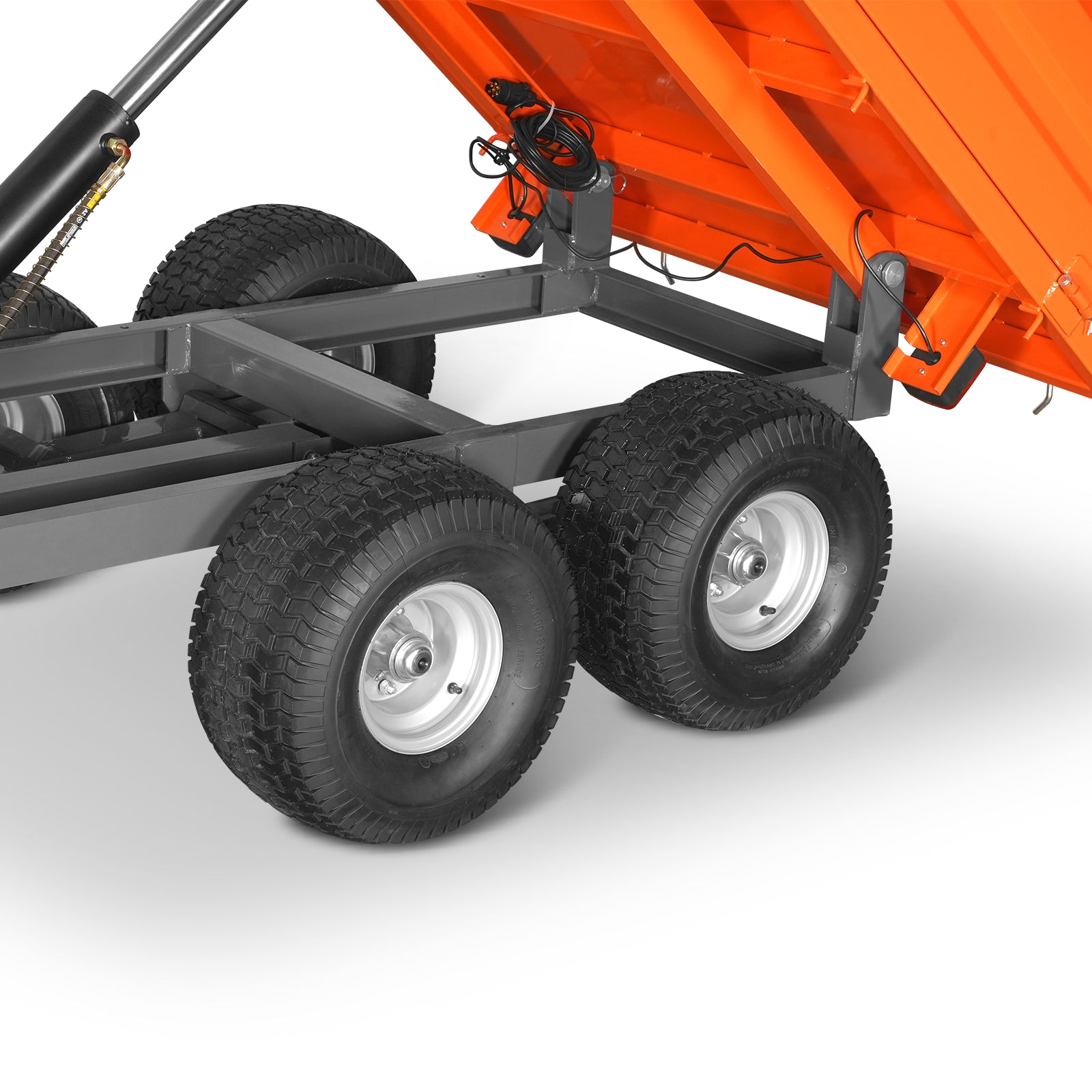 MechMaxx 2-Ton Capacity Heavy-Duty Dump Trailer,  DT4X8W