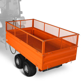 MechMaxx 2-Ton Capacity Heavy-Duty Dump Trailer,  DT4X8W