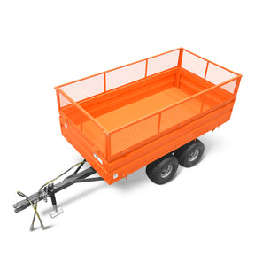 MechMaxx 2-Ton Capacity Heavy-Duty Dump Trailer,  DT4X8W