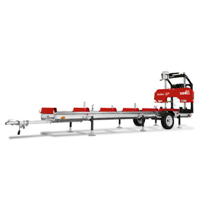 Primary Sub-Frame for Sawmill Trailer , 20' Track Length ( Compatible for SM-26 )