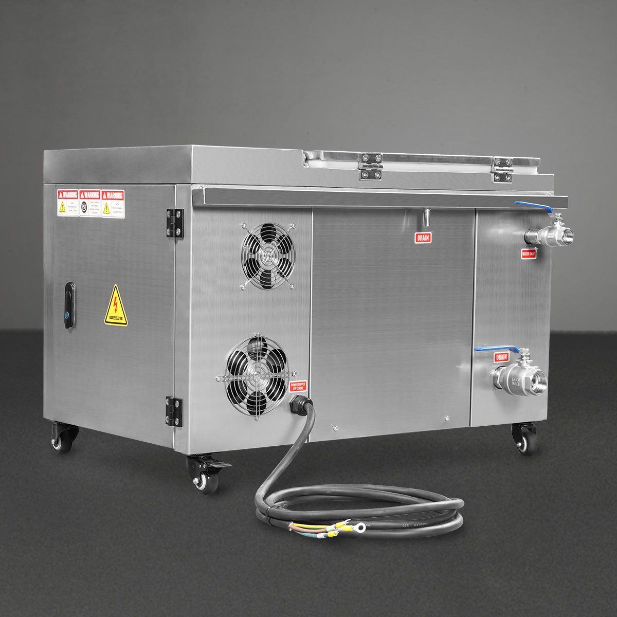 12Gal Industrial Ultrasonic Cleaner 220V 1Ph