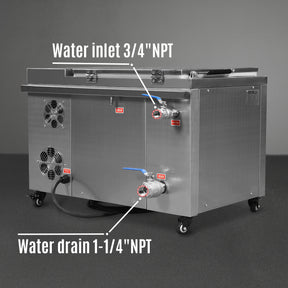 12Gal Industrial Ultrasonic Cleaner 220V 1Ph with Digital Heater Timer