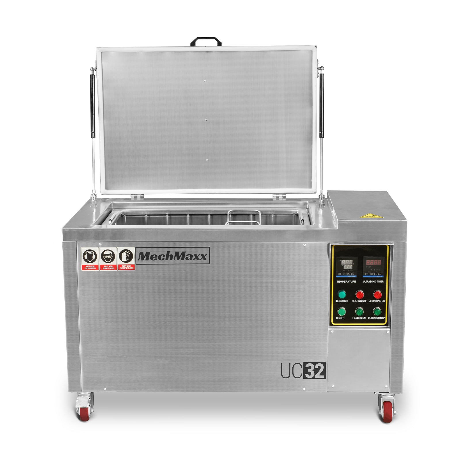 32Gal Industrial Ultrasonic Cleaner 220V 3Ph