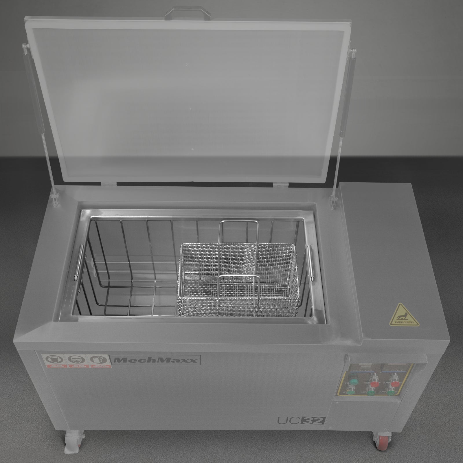 32Gal Industrial Ultrasonic Cleaner 220V 3Ph