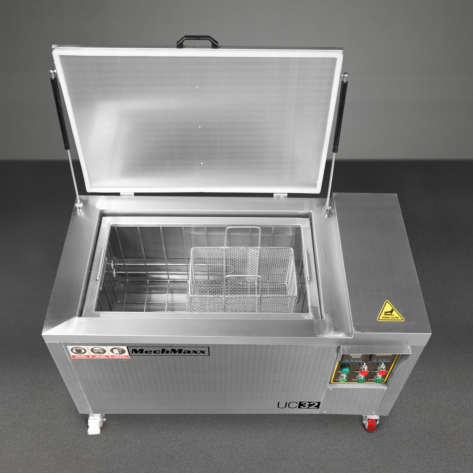 32Gal Industrial Ultrasonic Cleaner 220V 3Ph