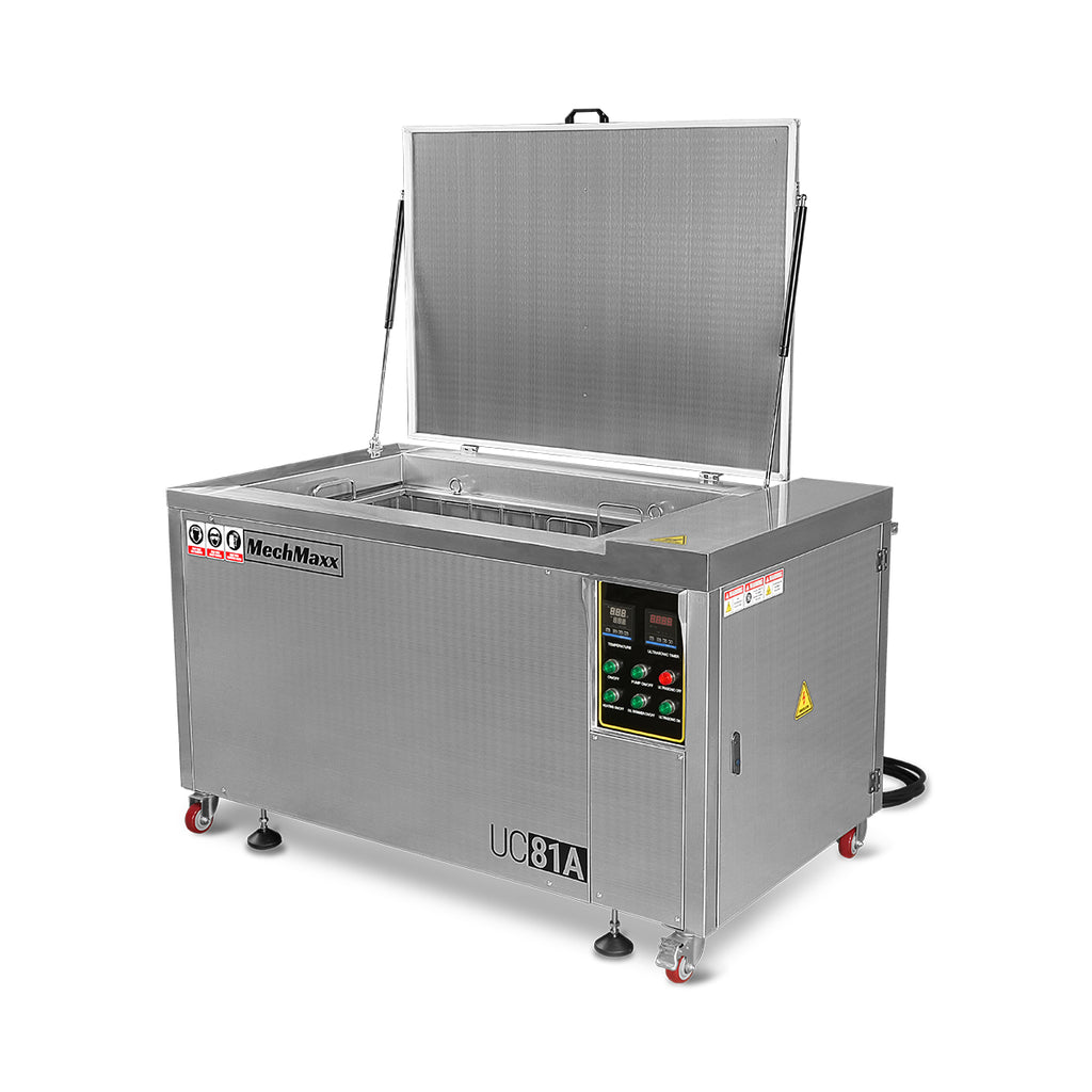 81Gal Industrial Ultrasonic Cleaner With Automatic Oil Skimmer 220V 3P