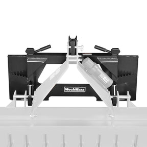 Universal Skid Steer Quick Attach to Category 1 3-Point Quick Hitch Adapter, 3,000 lb Capacity, SSQH1B