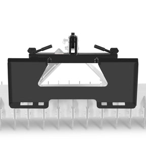 Universal Skid Steer Quick Attach to Category 1 3-Point Quick Hitch Adapter, 3,000 lb Capacity, SSQH1B