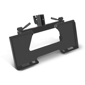 Universal Skid Steer Quick Attach to Category 1 3-Point Quick Hitch Adapter, 3,000 lb Capacity, SSQH1B