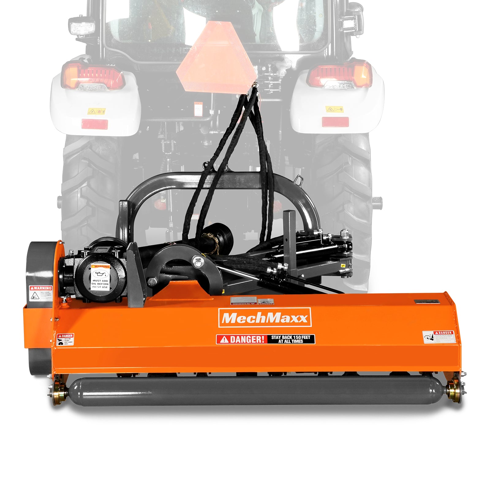 60" Standard 3Point Offset Flail Ditch Bank Mower, 25-60HP, VAM60