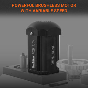 6"x20'' Benchtop Mill Drill Machine with DRO Brushless Motor, Variable Speed, R8 Spindle, 1 HP, 110V, Compact Milling Drilling Tool for Garage Shop, DIY Metalworking without Stand