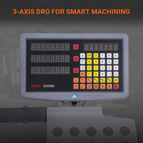 1.5HP 7‘’x 27-1/2‘’ Benchtop Mini Mill Drill Machine, Variable Speed, R8 Spindle, Brushless Motor, 110V, Compact Milling Drilling Tool for Garage Shop, DIY Metalworking without Stand