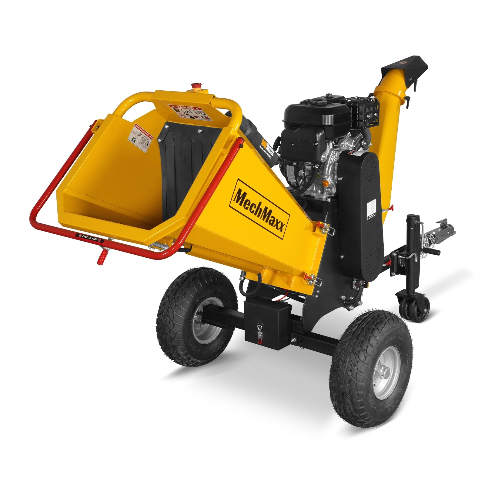 6 inch E-start ZONSEN 420cc 13.4hp Gasoline Engine Powered Drum Wood Chipper,  P4206