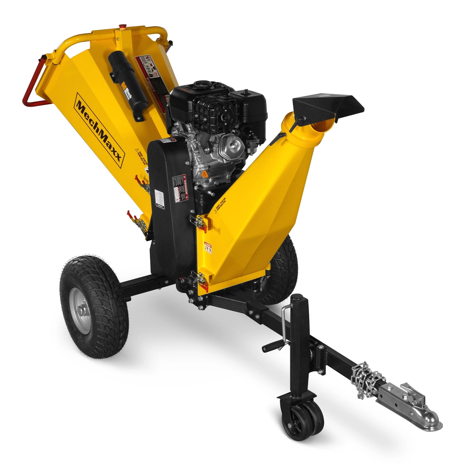 6 inch E-start ZONSEN 420cc 13.4hp Gasoline Engine Powered Drum Wood Chipper,  P4206