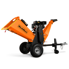 6 inch E-start DUCAR 420cc 15hp Gasoline Engine Powered Drum Wood Chipper , P4206