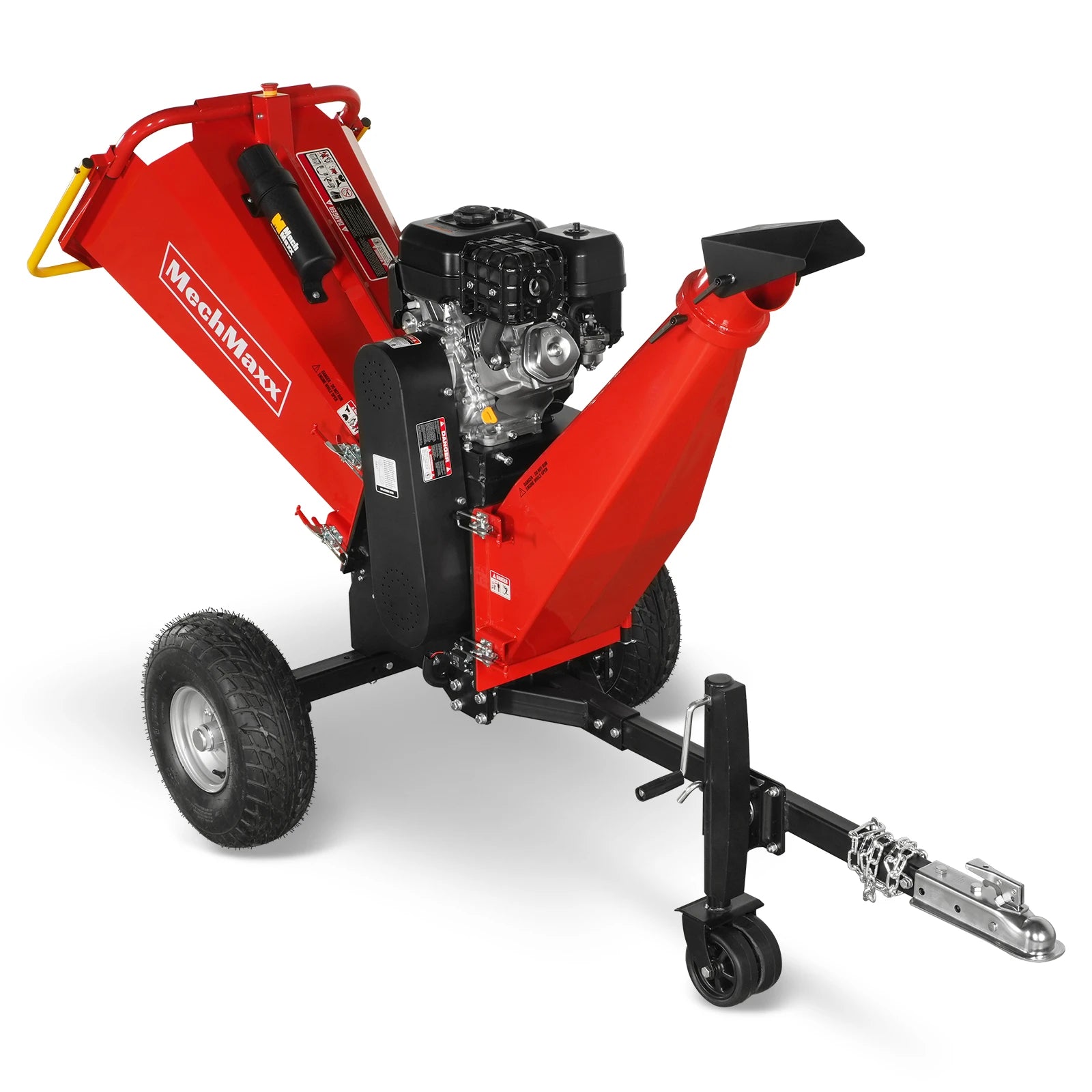 6 inch E-start ZONSEN 420cc 13.4hp Gasoline Engine Powered Drum Wood Chipper ,  P4206