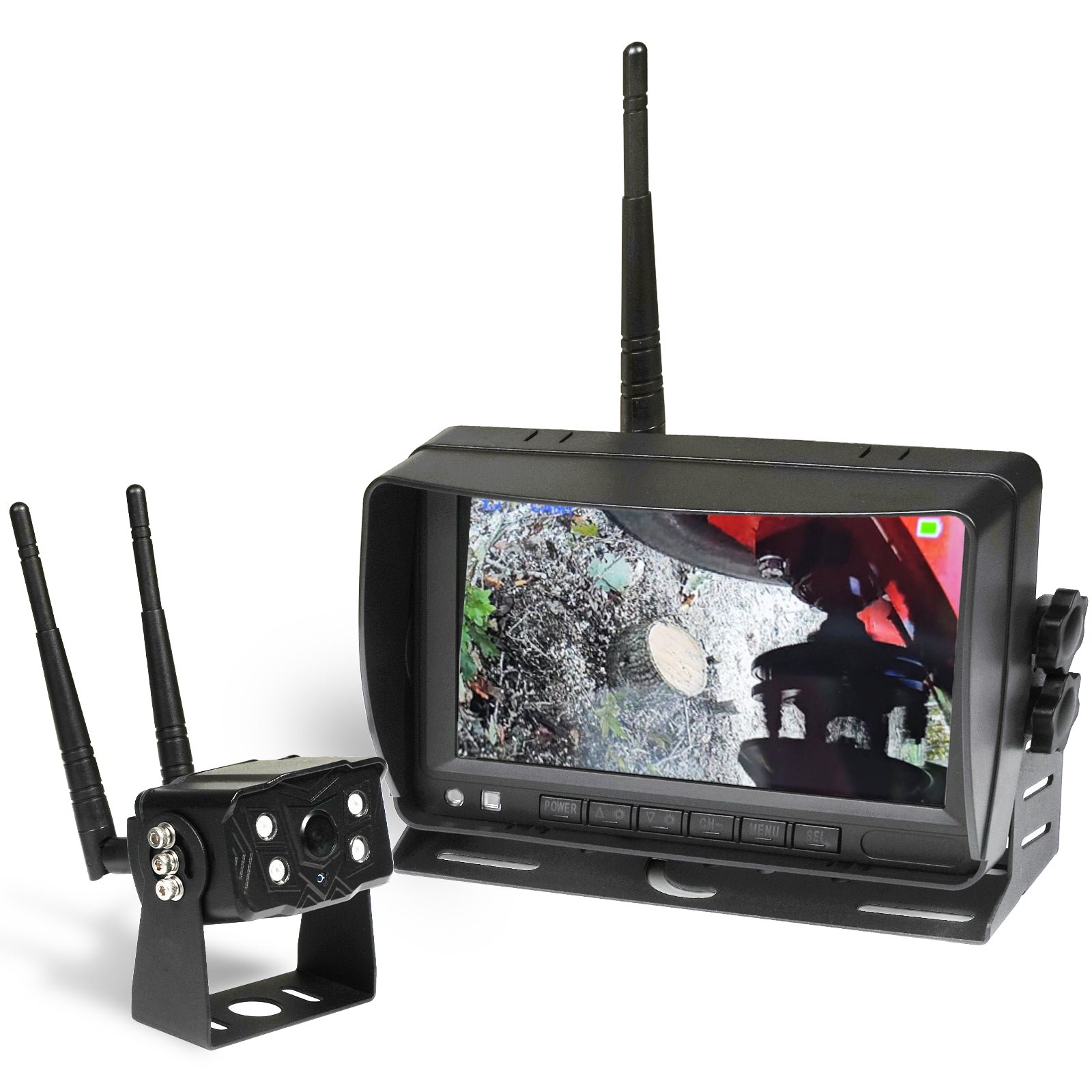 Farming HD Backup 1080P Camera for Agri Industry 7" LCD