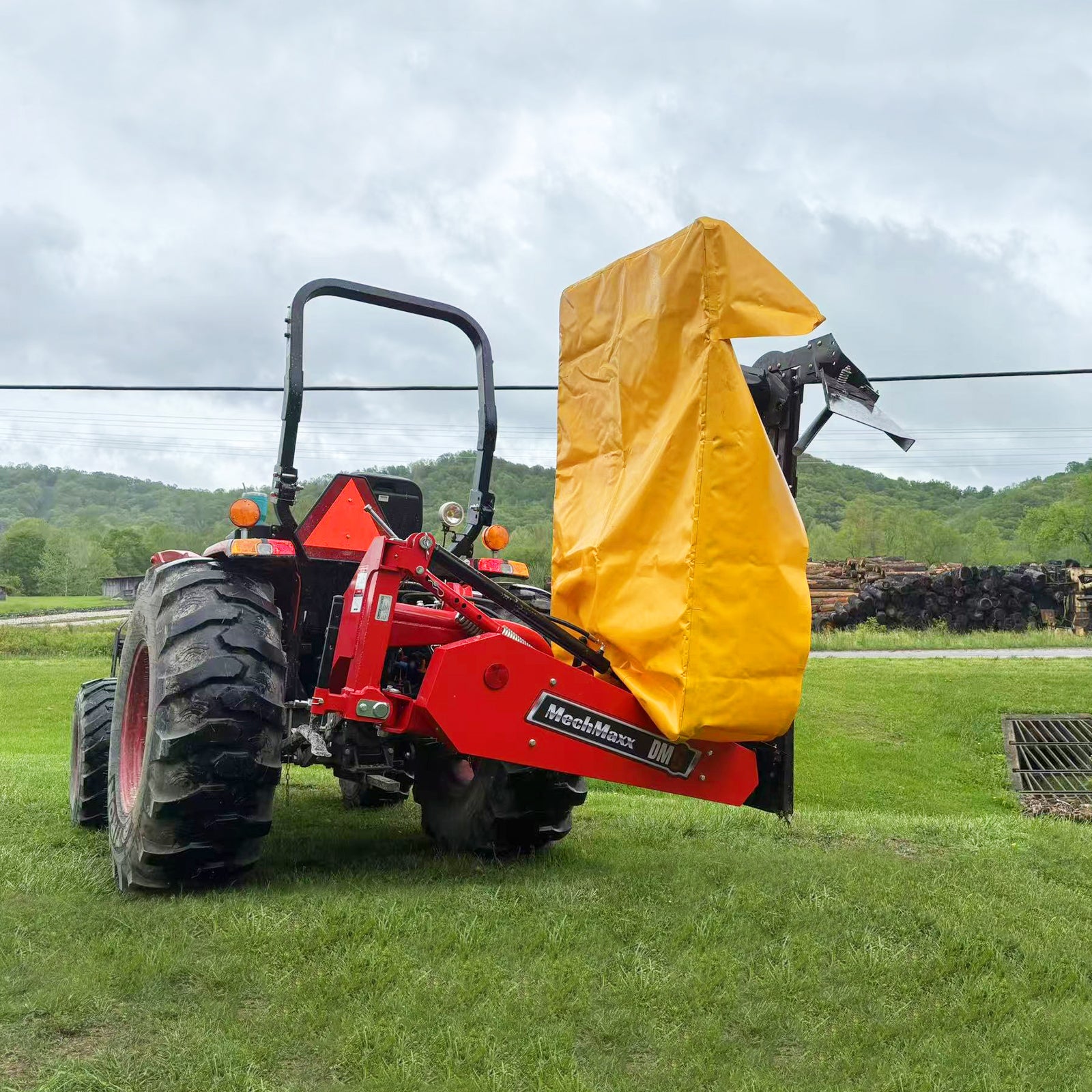 6FT 3-Point Disc Mower, 4 Disc, 35-80HP Tractor, Cat. 1&2, DM6