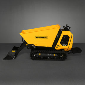 1800lb 420cc  E-start Gas Engine Stand-ON Hydraulic Track Dumper with Self-Loading , T80