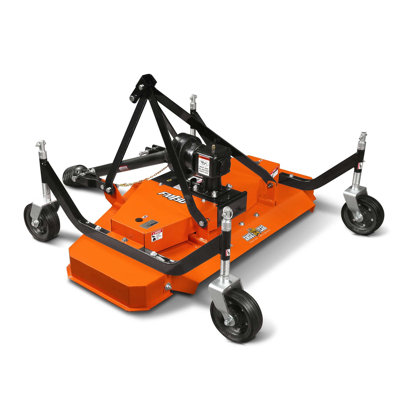 MechMaxx 60” Working Width Finishing Mower for Tractor, 18-50hp,3 Poin