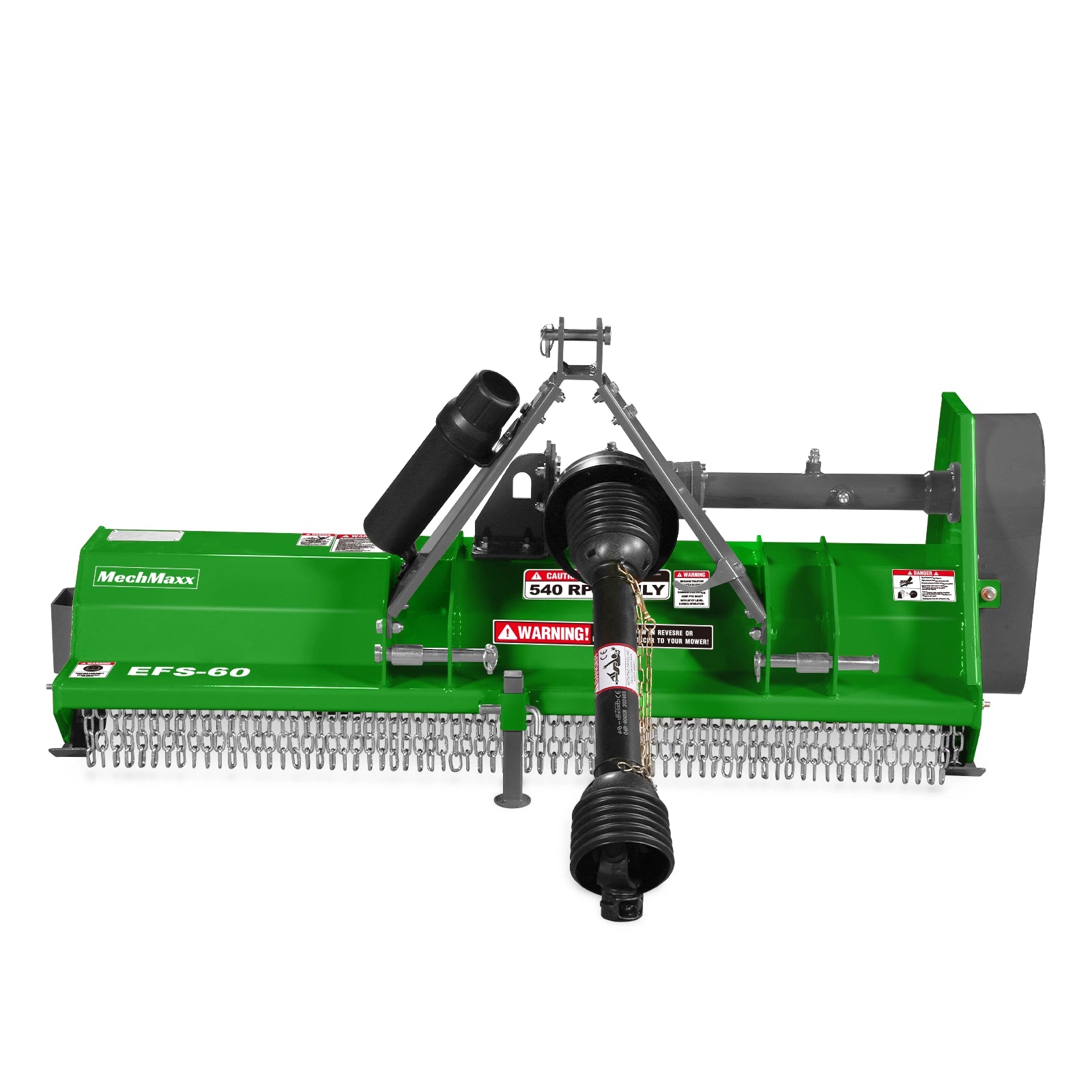 60'' Light-duty Flail Mower 3 Point 15-35HP , PTO Driven, EFS60