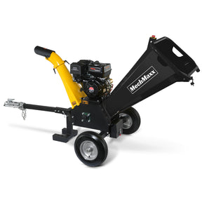 5 inch E-start DUCAR 420cc Gasoline Engine Powered Wood Chipper , GS1500