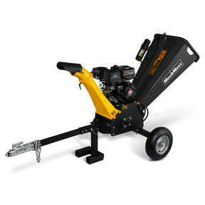 5 inch E-start DUCAR 420cc Gasoline Engine Powered Wood Chipper , GS1500