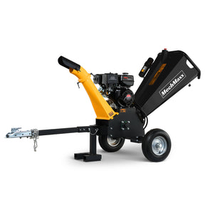 5 inch E-start DUCAR 420cc Gasoline Engine Powered Wood Chipper , GS1500