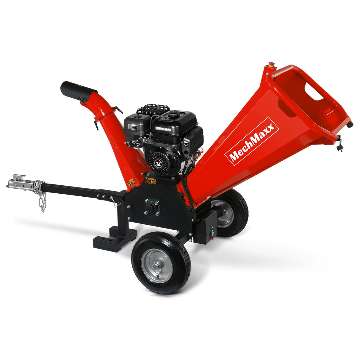 5 inch E-start ZONSEN 459cc Gasoline Engine Powered Wood Chipper , GS1