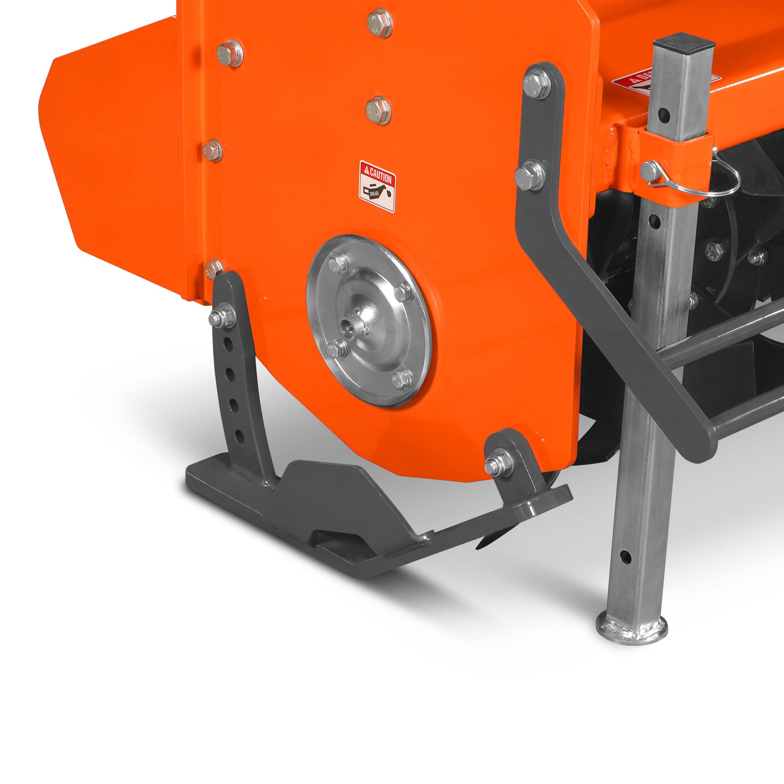 90 in Heavy Duty Rotary Tiller, 3 Point Hitch Cat.2, Gear Drive, PTO Shaft Included with Slip Clutch, 50–90 HP, HRT90