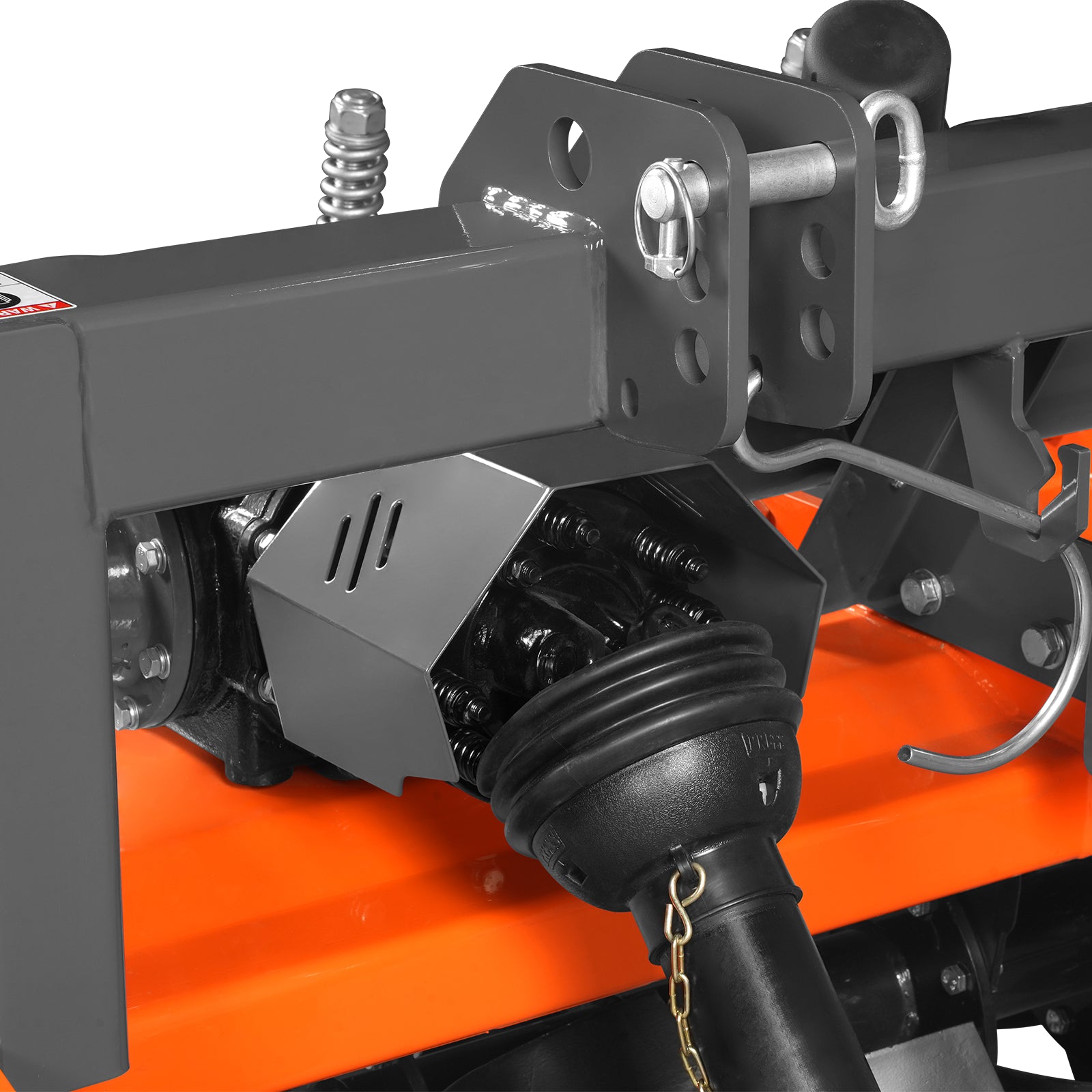 90 in Heavy Duty Rotary Tiller, 3 Point Hitch Cat.2, Gear Drive, PTO Shaft Included with Slip Clutch, 50–90 HP, HRT90