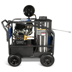 4000 PSI 4 GPM KOHLER E-Start Engine Hot Water Pressure Washer with Hose Reel, HPW40K