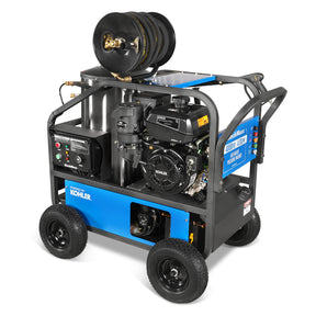 4000 PSI 4 GPM KOHLER E-Start Engine Hot Water Pressure Washer with Hose Reel, HPW40K